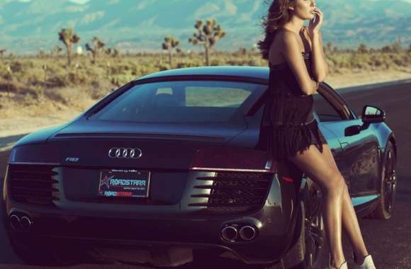 Elegance on Wheels Girls & Cars wallpapers hd quality