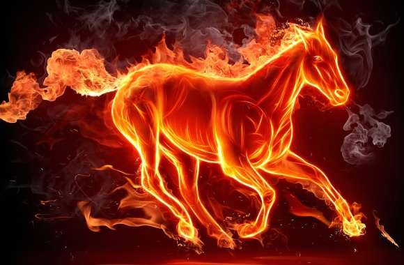 Elemental Fire Horse