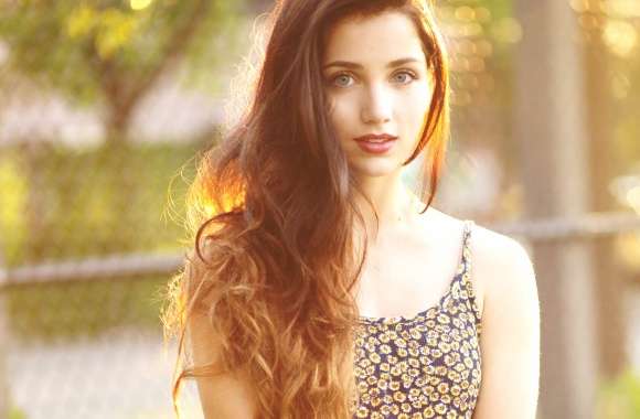 Emily Rudd Radiant Locks