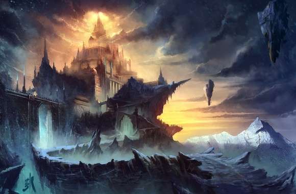 Enchanted Castle - Fantasy wallpapers hd quality