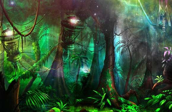 Enchanted Forest Art wallpapers hd quality