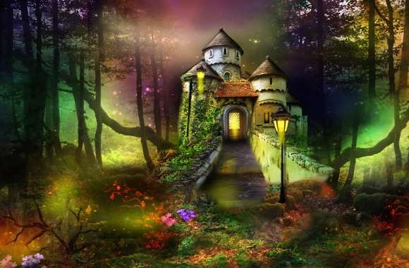 Enchanted Forest Castle