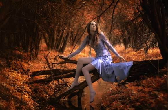 Enchanted Forest Woman -