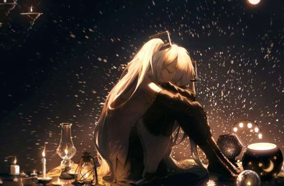 Enchanted Night - Hatsune Miku wallpapers hd quality