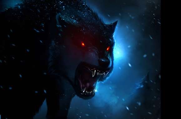 Enchanted Predators Fantasy Wolf