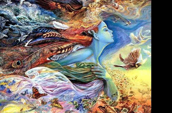 Enchanted Serenity Fantasy Woman - wallpapers hd quality