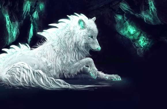 Enchanted Wolf in