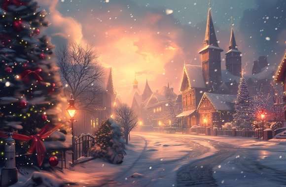 Enchanting Christmas Winter Wonderland wallpapers hd quality