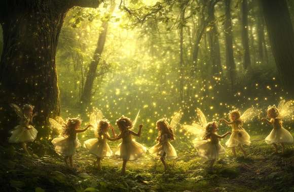 Enchanting Forest Fairies A Fantasy