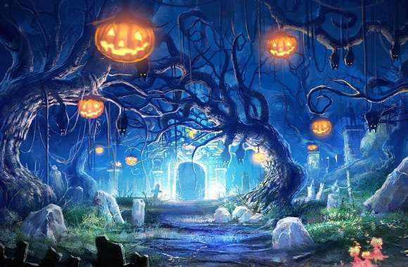 Enchanting Halloween Night