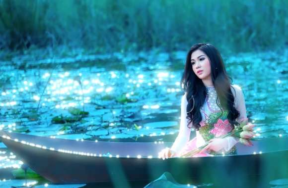 Enchanting Lotus Lake -