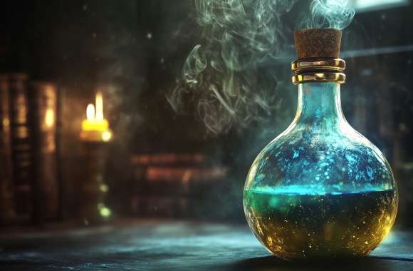 Enchanting Magic Potion HD Fantasy Wallpaper wallpapers hd quality