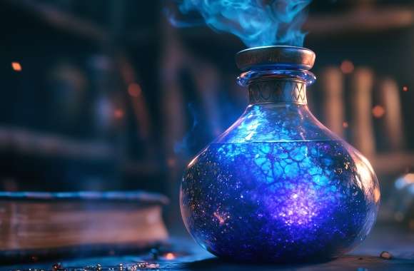 Enchanting Potion Bottle Magical wallpapers hd quality