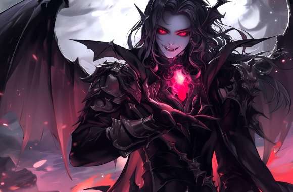 Enigmatic Vampire Fantasy - AI Art wallpapers hd quality