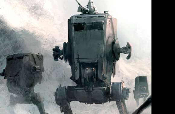 Epic AT-ST Battle - Star Wars