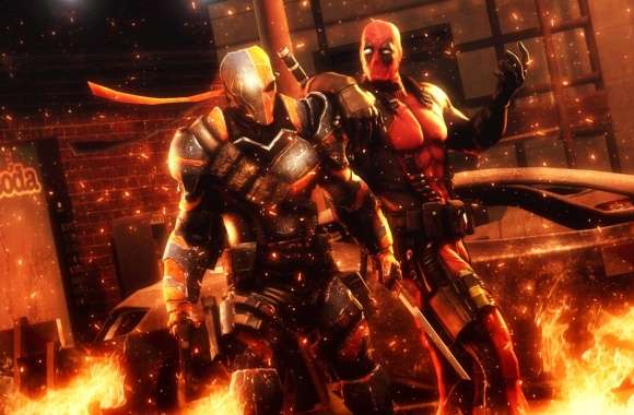 Epic Clash Deadpool vs. Deathstroke -