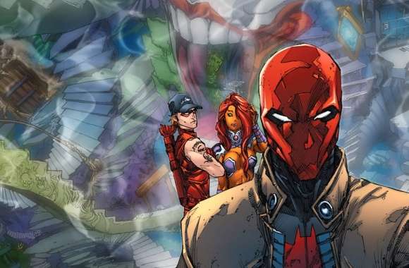 Epic DC Comics Red Hood, Jason Todd, Roy Harper & Starfire