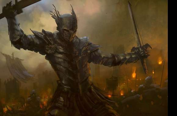 Epic Fantasy Warrior Battle -