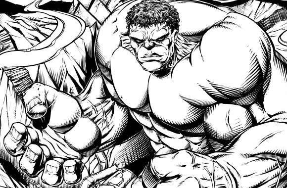 Epic Hulk Comic in Stunning