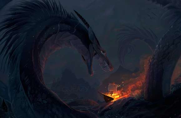 Epic Sea Monster Encounter -