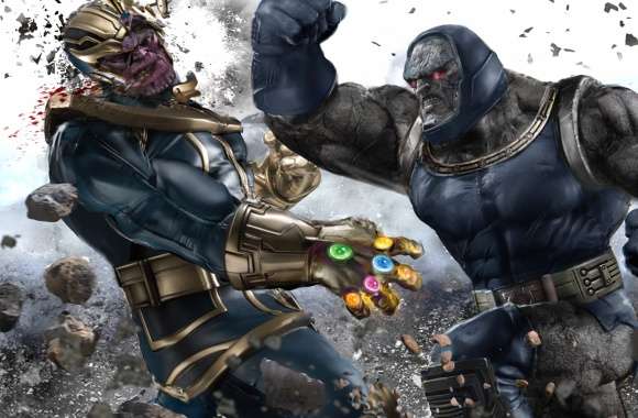 Epic Showdown Thanos vs Darkseid