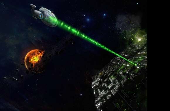 Epic Star Trek Battle of Destruction and Federation vs. Borg