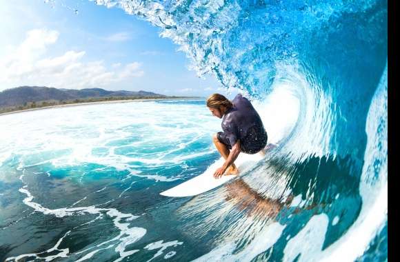 Epic Surfing Action -