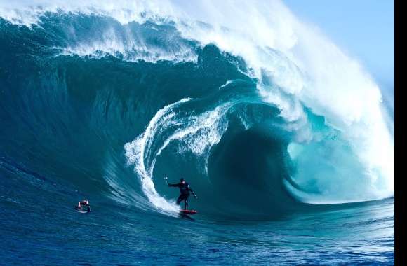 Epic Surfing Moment -