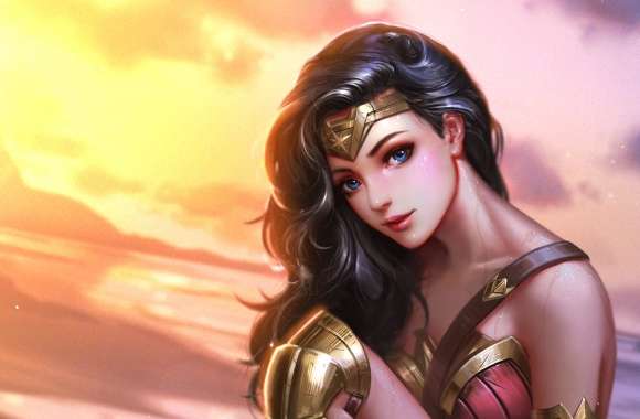 Epic Wonder Woman - Comic Style Beauty