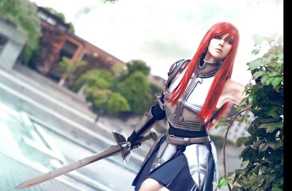 Erza Scarlet Knight Cosplay -