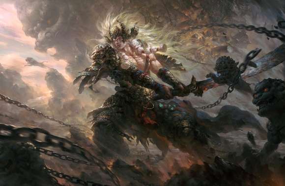 Ethereal Fantasy Warrior wallpapers hd quality