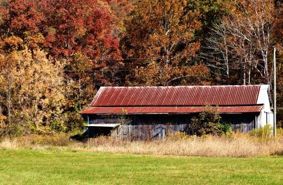 Fall Photography Barn