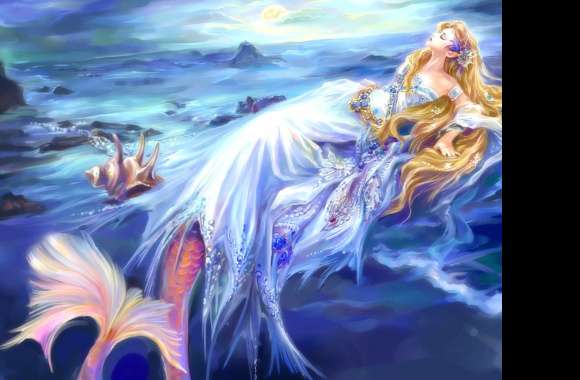 Fantasy Angel Mermaid