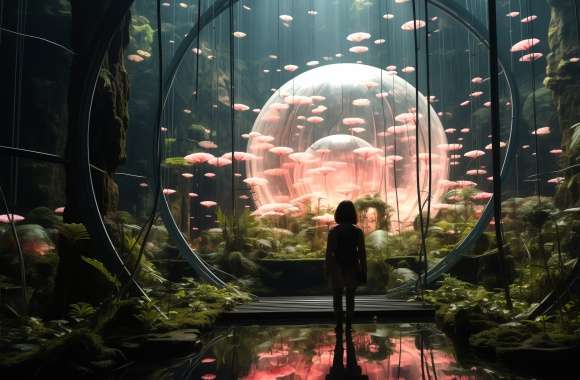 Fantasy Aquarium Fantasy Imaginary AI Art