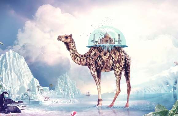 Fantasy Camel A Surreal Animal Adventure