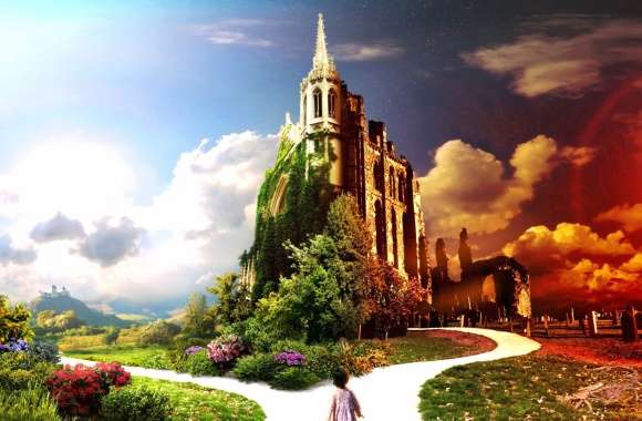 Fantasy Castle Path -