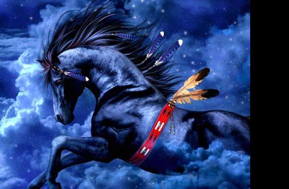 Fantasy Cloud Horse