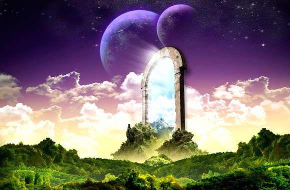 Fantasy Door to Another World