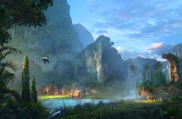 Fantasy Nature Landscape wallpapers hd quality