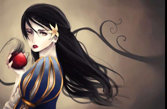 Fantasy Snow White with Enigmatic Charm