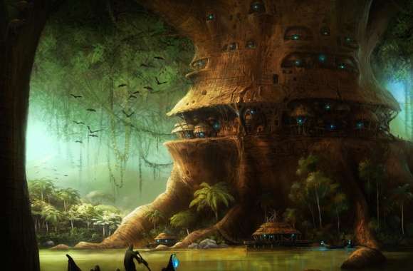 Fantasy Tree City