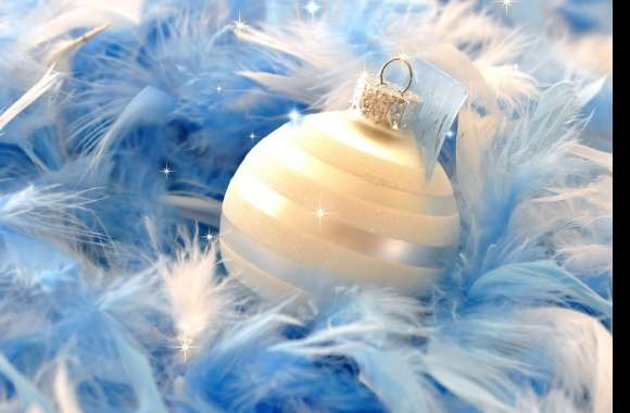 Feather Christmas Ornaments Holiday Christmas