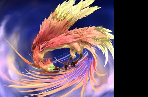 Feather Colors Bird Fantasy Phoenix