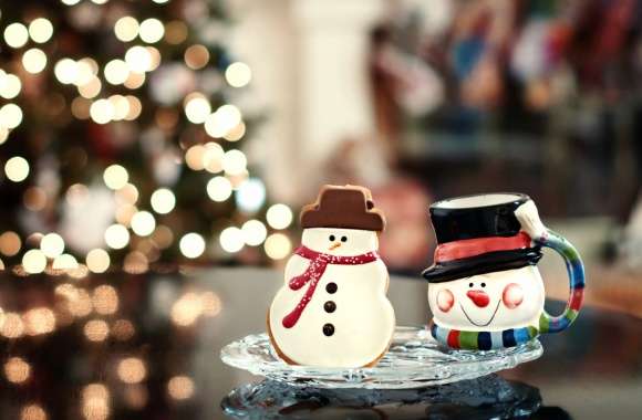 Festive Cookies A Charming Christmas wallpapers hd quality