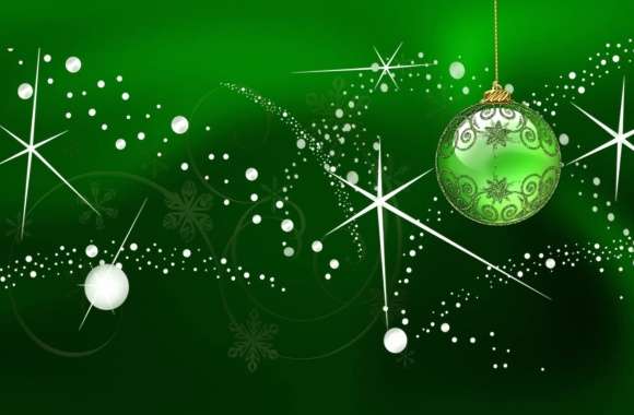 Festive Green Christmas Ornaments for the Holiday Season