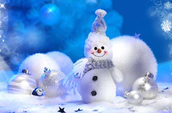 Festive Snowman Christmas wallpapers hd quality