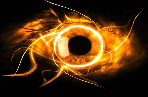 Fiery Eye Artistic wallpapers hd quality