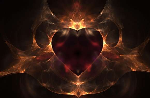 Fractal Heart Artistic