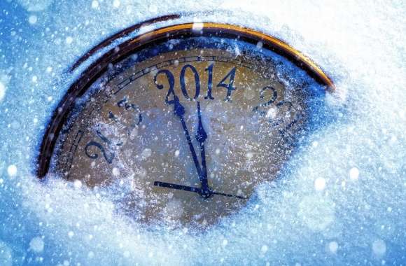 Frozen Time New Year 2014 in HD wallpapers hd quality