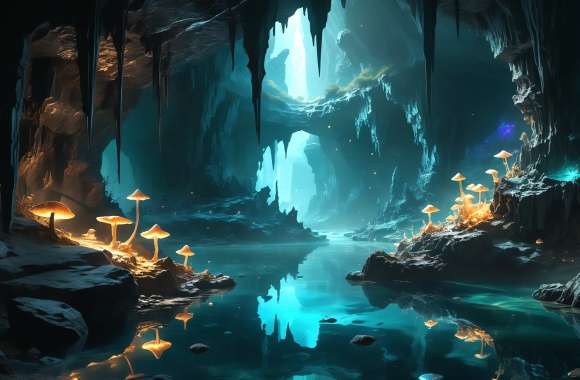 Fungal Cavern wallpapers hd quality